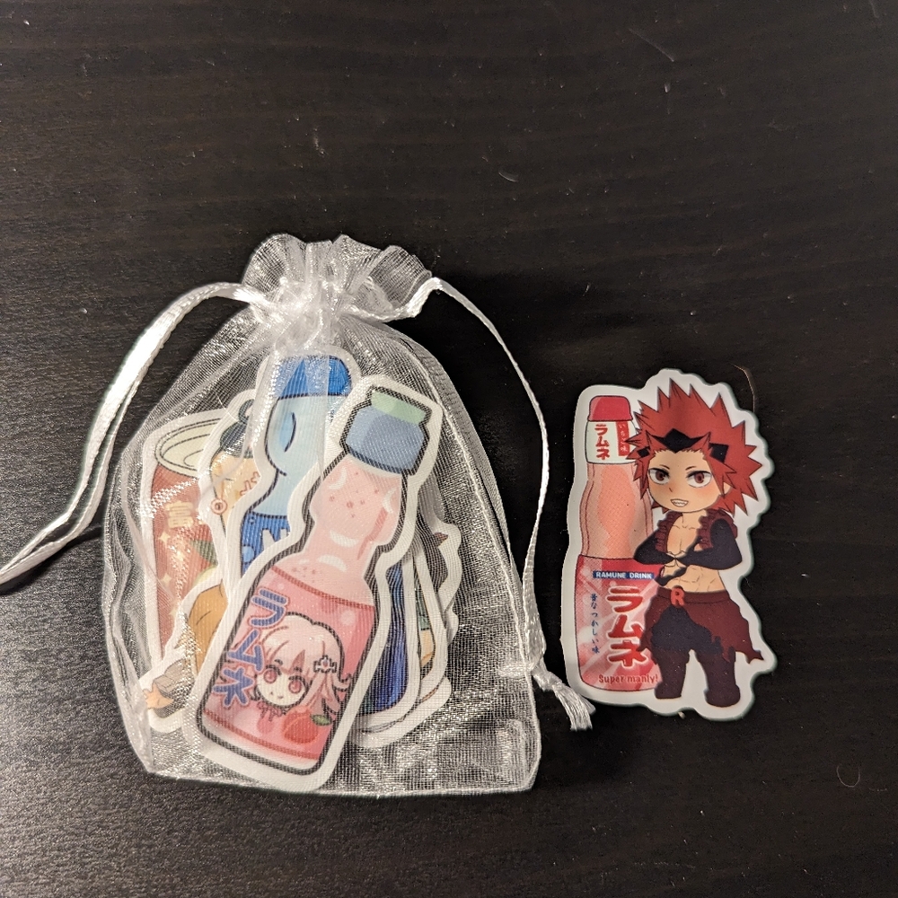 Mystery Anime Sticker Bag